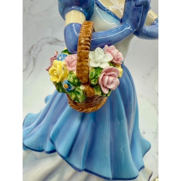 Royal Doulton Happy Birthday HN5428, 9" tall, Pretty Ladies, bone China - Picture 7 of 12